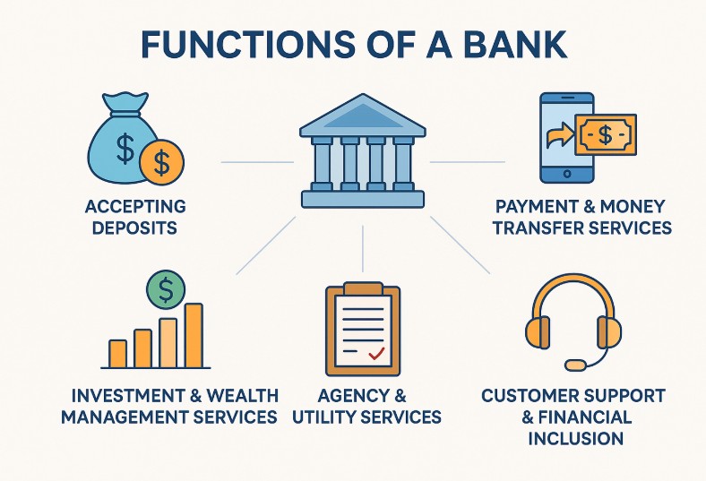 Functions of Commercial Banks - Information Desk